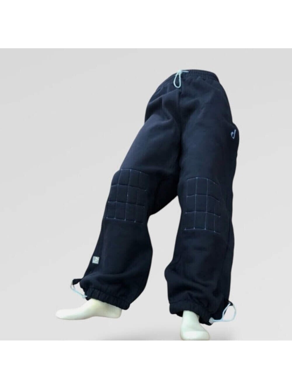 Men's Davoucci Navy | Sky Blue Heavy Fleece Sweatpants NWT